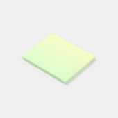 Geel en groen verloop post-it® notes (Schuin)