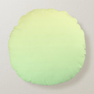 Geel en groen verloop rond kussen