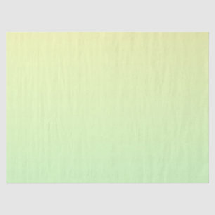 Geel en groen verloop tissuepapier