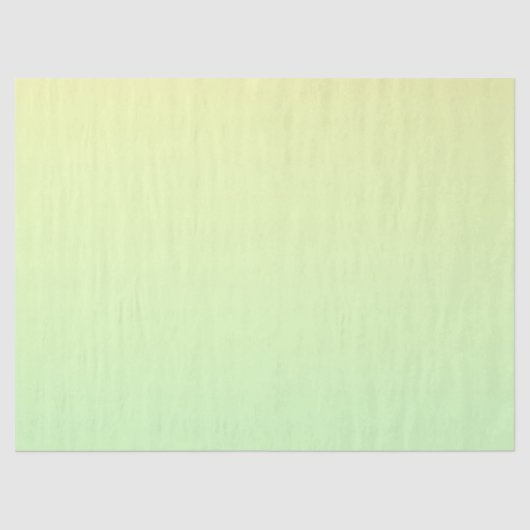 Geel en groen verloop tissuepapier (Voorkant)