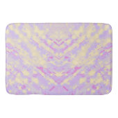 Geel en lavender Bath Mat (Voorkant)