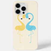 Geel en lichtblauw Case-Mate iPhone case (Achterkant)