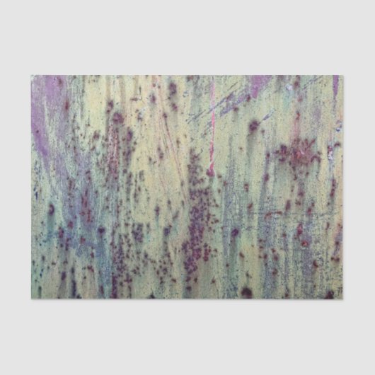 Geel en magenta geroosterd metalen patroon tissuepapier (Voorkant)