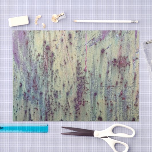 Geel en magenta geroosterd metalen patroon tissuepapier (Craft)