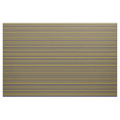 Geel en Midnight Blauw gekleurd Lined Pattern Stof (Yard (91,4 cm))