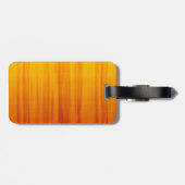 Geel en oranje Bagagelabel (Achterkant horizontaal)