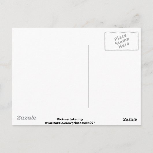 Geel en Oranje Lantana Briefkaart (Achterkant)