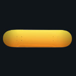 Geel en Oranje ombre Persoonlijk Skateboard<br><div class="desc">Geel en Oranje Ombre Schaats Deck</div>