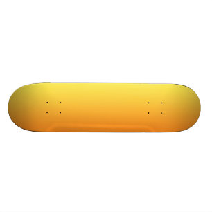 Geel en Oranje ombre Persoonlijk Skateboard