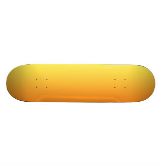 Geel en Oranje ombre Persoonlijk Skateboard