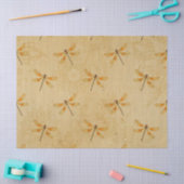 Geel en Oranje ontkoppelen van de dragonfly Tissuepapier (Craft)