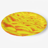 Geel en Oranje Rockscape Papieren Bordje (Gekanteld)