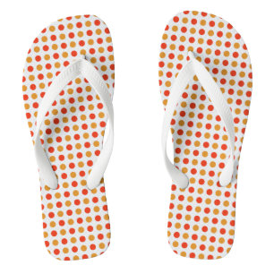 Geel en Oranje Teenslippers