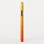 Geel en Oranje veelhoekig Case-Mate iPhone Case (Achterkant/rechts)