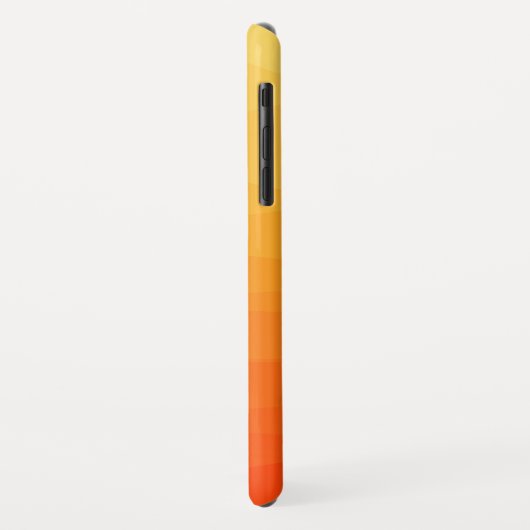 Geel en Oranje veelhoekig Case-Mate iPhone Case (Achterkant/links)