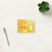 Geel en Oranje vierkant Post Post-it® Notes (Kantoor)
