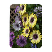 Geel en paardebloemen Magnet Magneet (Verticaal)