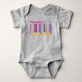💛 Geel en 💜 paars 100% pickleballer T-Shirt