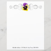 Geel en Paars Papier voor persoonlijk gebruik (Voorkant)