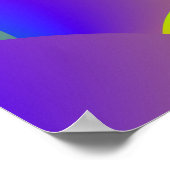 Geel en Paars Poster (Hoek)