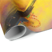 Geel en Paars Santa Monica Pier Cadeaupapier (Rol Hoek)