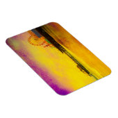 Geel en Paars Santa Monica Pier Magneet (Rechterzijde)