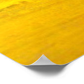 Geel en Paars Santa Monica Pier Poster (Hoek)