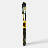 Geel en paarse pansies waterverf schilderij Case-Mate iPhone case (Achterkant / Links)