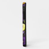 Geel en Paarse Pansy Flowers Telefoon Case (Achterkant/links)