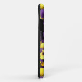 Geel en Paarse Pansy Flowers Telefoon Case (Achterkant/rechts)