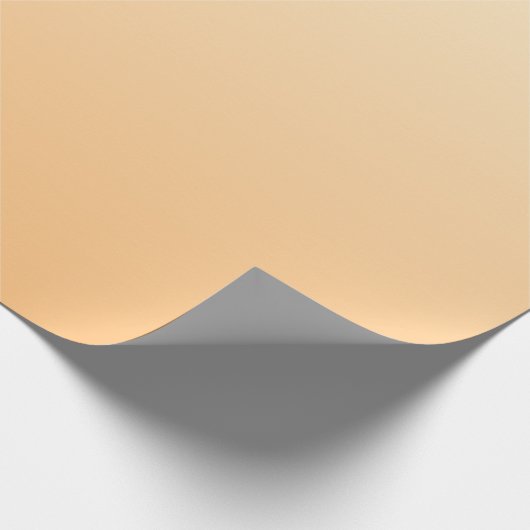 Geel en perzikkleurverloop cadeaupapier (Hoek)