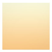 Geel en perzikkleurverloop foto afdruk (Voorkant)