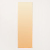 Geel en perzikkleurverloop yogamat (Achterkant)