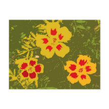  Geel en Rode Bloemen