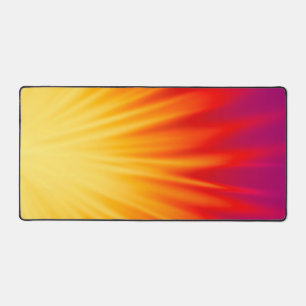 Geel en rood Abstract Bureaumat