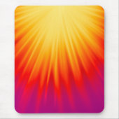 Geel en rood Abstract Muismat (Voorkant)