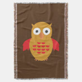 Geel en rood deken (Voorkant Verticaal)