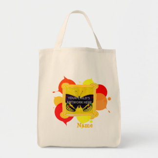 Geel en rood gekleurd Tas $ 15,95