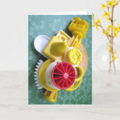 Geel en rood kaart (Gele Bloem)