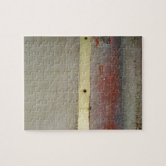 Geel en rood, rood, blauw legpuzzel (Horizontaal)