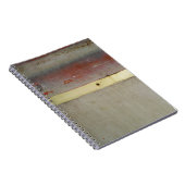 Geel en rood, rood, blauw notitieboek (Rechterzijde)