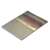 Geel en rood, rood, blauw notitieboek (Linkerzijde)