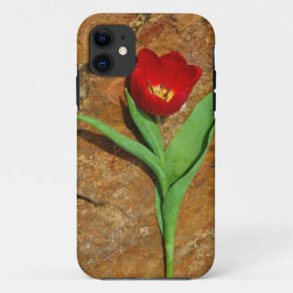 Geel en rood Tulip Case-Mate iPhone Case