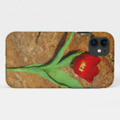 Geel en rood Tulip Case-Mate iPhone Case (Achterkant (horizontaal))
