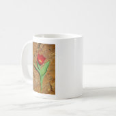 Geel en rood Tulip Koffiemok (Voorkant links)