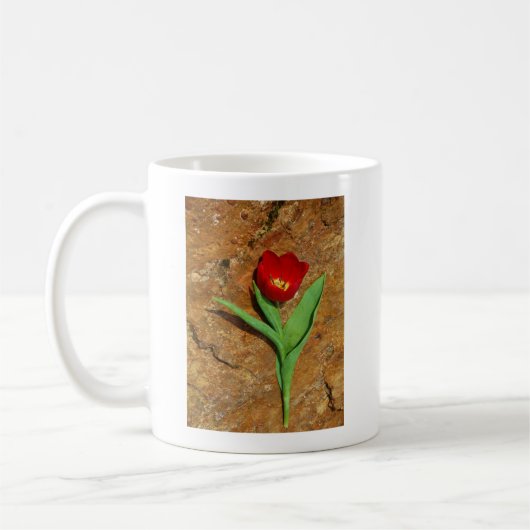 Geel en rood Tulip Koffiemok (Links)