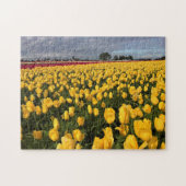 Geel en rood Tulpveld, Oregon Legpuzzel (Horizontaal)