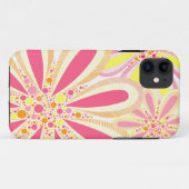 Geel en Roze bloemen Case-Mate iPhone Case (Achterkant (horizontaal))
