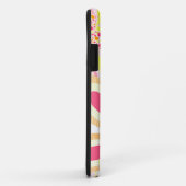 Geel en Roze bloemen Case-Mate iPhone Case (Achterkant/rechts)