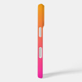 Geel en roze gradiënt ombre Case-Mate iPhone case (Achterkant / Rechts)